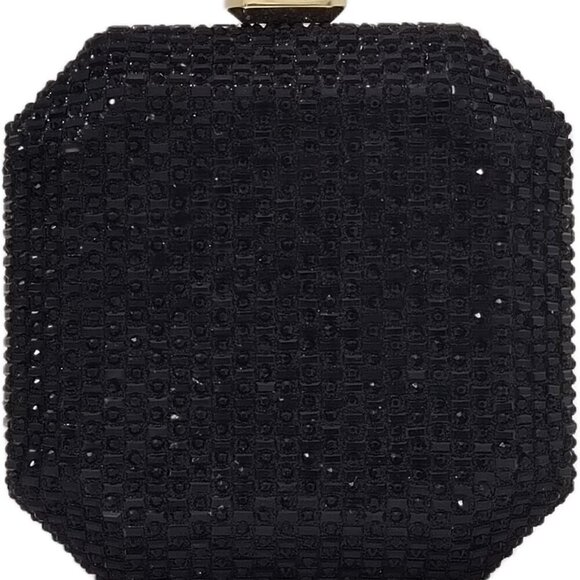 Cute Crystal Box Clutch Mini Rhinestone Handbags For Women Party Wedding Evening - Picture 1 of 7